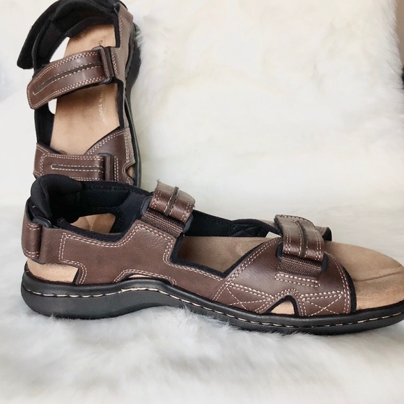 dockers leather sandals